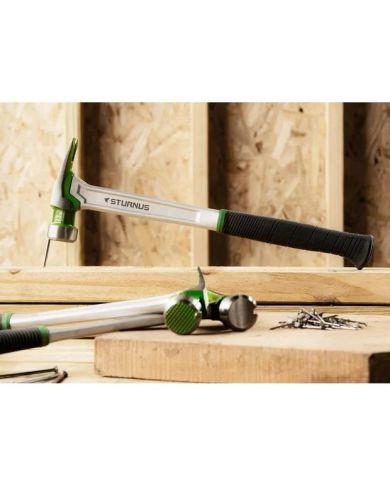MARTEAU VELOCITY RIP CLAW 13OZ ARGENT/VERT STURNUS