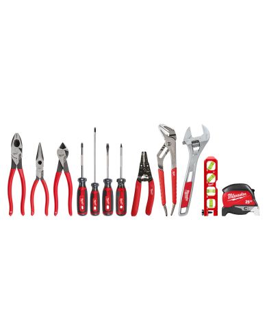 ENS D'OUTILS MANUELS POUR ÉLÉCTRICIEN 12MCX