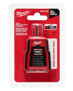 GFC1 RECEPTACLE TESTER MILWAUKEE - 2223-20