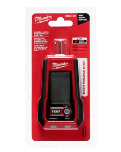 DIGITAL GFCI RECEPTACLE TESTER MILWAUKEE - 2224-20