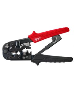 RATCHETING PASS-THROUGH CRIMPER & STRIP - 48-22-3074