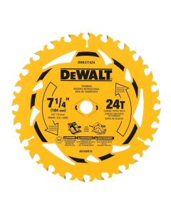 DEWALT 7-1/4" X 24T FRAMING BLADE        - DWA271424B10