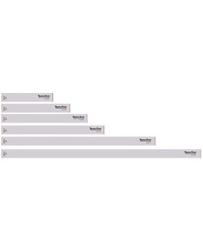 6 PC LEVEL SCREED ALUMINUM BOX SET       - 120397