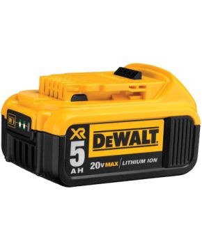 20V MAX LITHIUM BATTERY, 5.0 AH          - DCB205