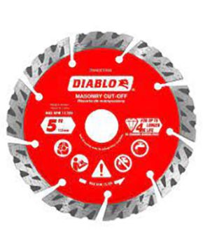DIABLO 5" SEGMENTED TURBO DIAMOND DISC   - DMADST0500