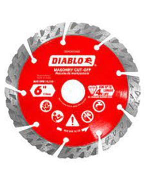 DIABLO 6" SEGMENTED TURBO DIAMOND DISC   - DMADST0600