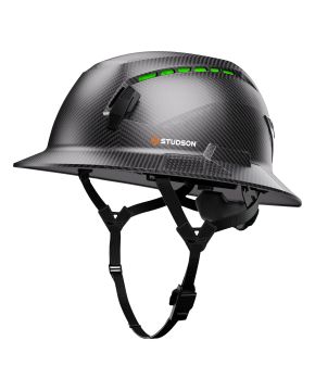 CASQUE DE CONSTRUCTION CLASSE C CONTOUR COMPLET STYLE CARBONE NOIR