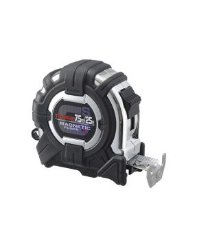 MAGNETIC BASE 25'-7.5mx1" MEASURING TAPE - GS-SC257.5MBW
