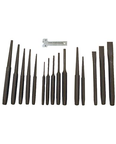 16 PC PUNCH AND CHISEL SET               - 023508