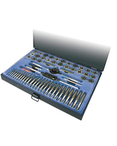 60 PC S.A.E/METRIC TAP AND DIE SET       - 024312