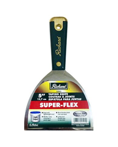 5" STAINLESS SUPER-FLEXX TAPING KNIFE    - 02505