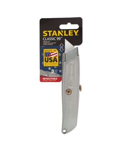 6" RETRACTABLE UTILITY KNIFE STANLEY     - 10-099