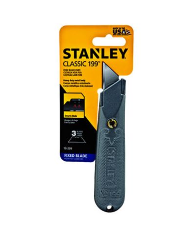 STANLEY FIXED BLADE UTILITY KNIFE        - 10-209