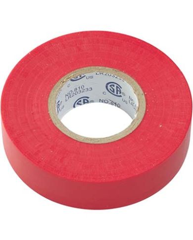 3/4" X 60' RED PVC ELECTRICAL TAPE       - 177953