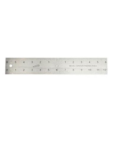 IGAGING 12" STAINLESS CENTER FINDER RULE - 34-C12