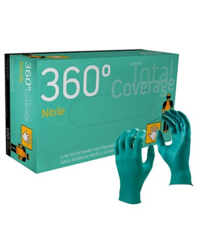 NITRILE GLOVES PROTECTION 360°(100)      - 4444PF
