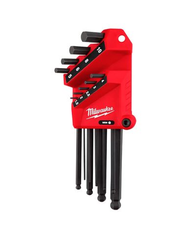 9 PC METRIC LSTYLE BALL END HEX KEY      - 48-22-2186