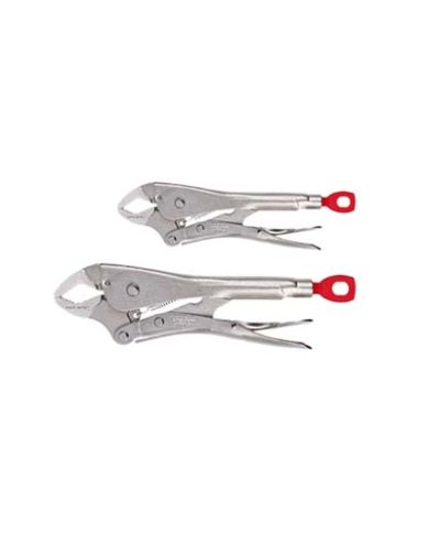 2 PC 7" AND 10" LOCKING PLIERS           - 48-22-3702