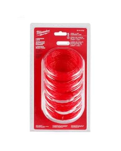 5 PC PACK OF 20' PRE-CUT 095 TRIMMER LIN - 49-16-2782