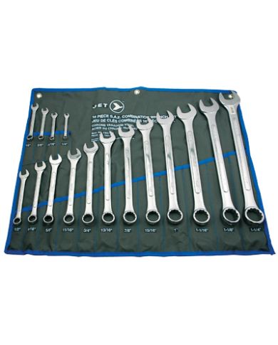 16 PIECE SAE WRENCH SET, 1/4" TO 1-1/4"  - 700121