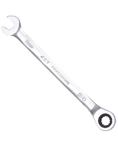 7MM RATCHETING COMB WRENCH JET           - 701152