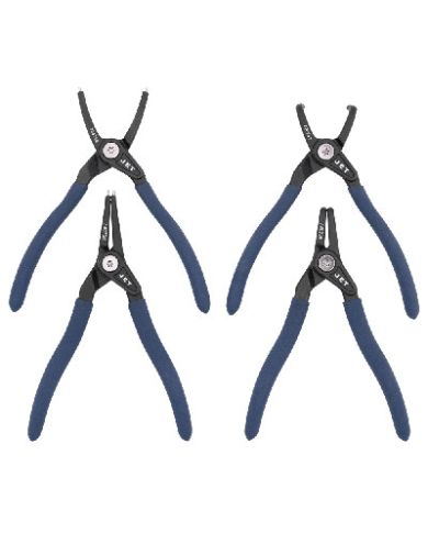 SNAP RING PLIERS 7", SET OF 4            - 730354