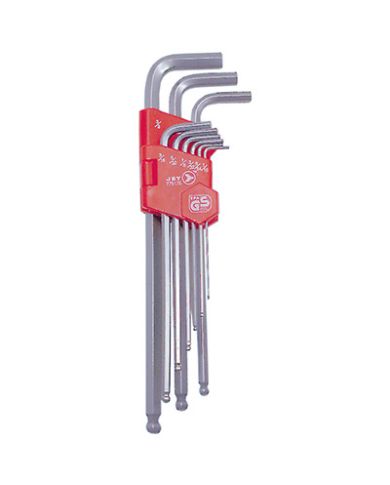 9 PC SAE EXTRA LONG BALL NOSE HEX KEY    - 775175