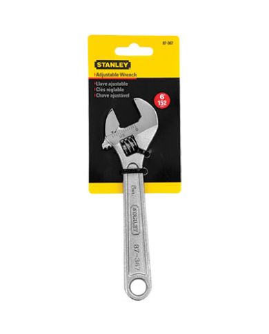 6" ADJUSTABLE WRENCH                     - 87-367