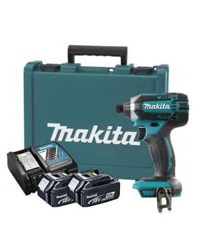 1/4" IMPACT DRIVER, 2x4AH AND CHARGER    - DTD152RME