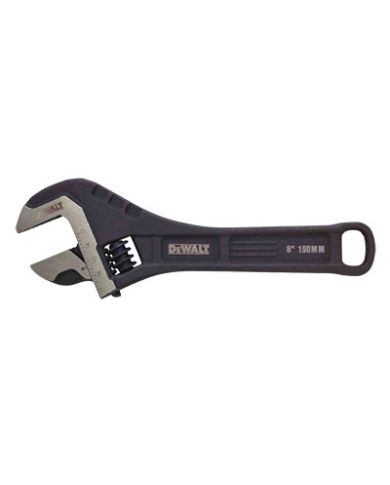 6" ALL-STEEL ADJUSTABLE WRENCH           - DWHT80266
