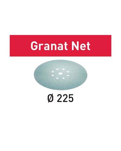 ABRASIVE GRANAT NET D225, 9" #150 PKG:25 - 203315