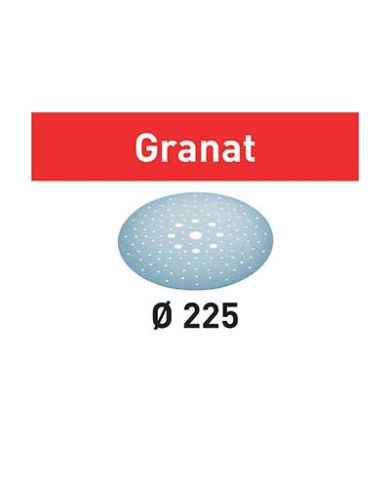 ABRASIVE GRANAT D225, 9" #180, PKG:25    - 205660
