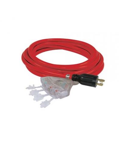 25' GENERATOR EXTENSION CORD 14AWG 20A   - K-L1430-25-4T