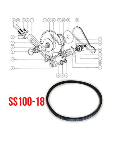 DRIVE BELT FOR SS100  (170J3)            - SS100-18