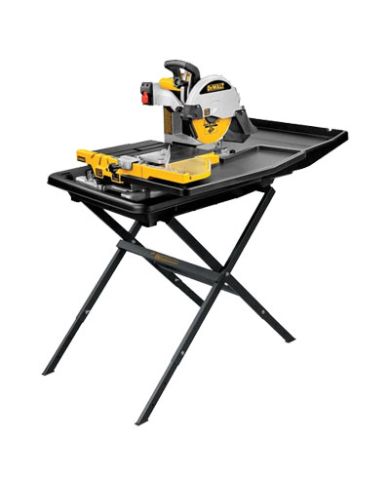 10" MOTORIZED TILE SAW WITH STAND        - D24000S-A