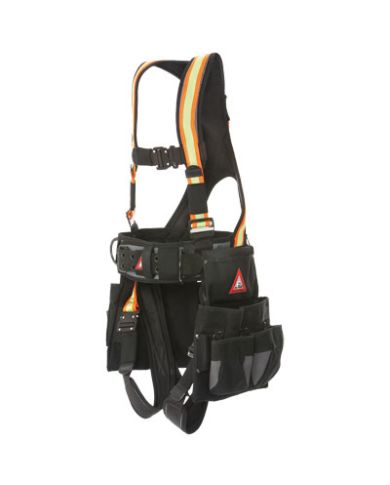 SAFETY HARNESS WITH TOOL BELT, X-LARGE   - 23-136